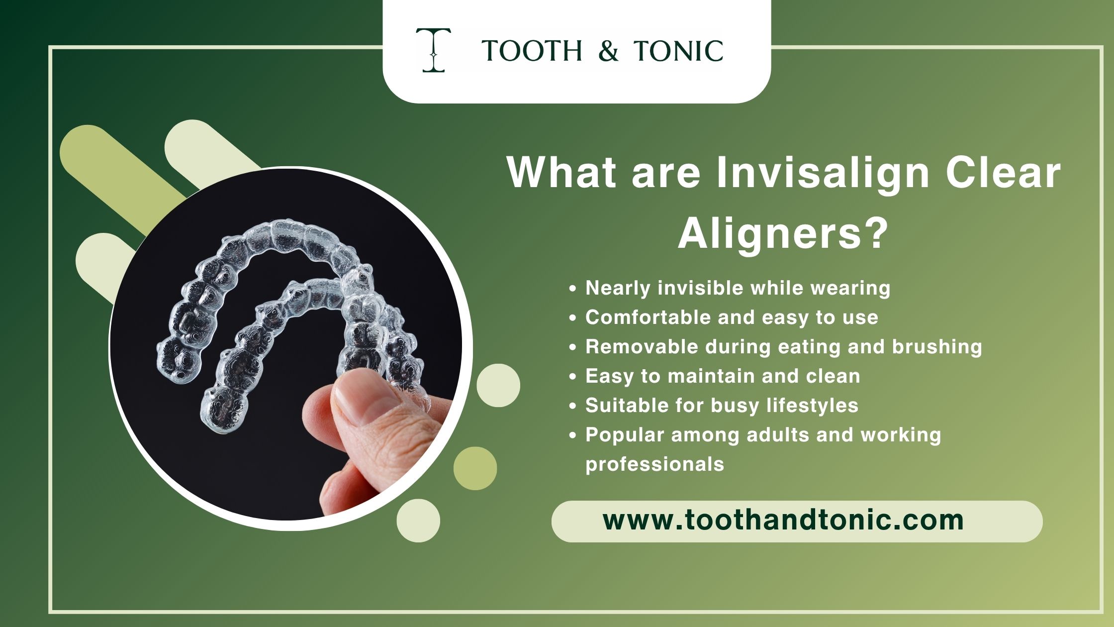 What are Invisalign Clear Aligners